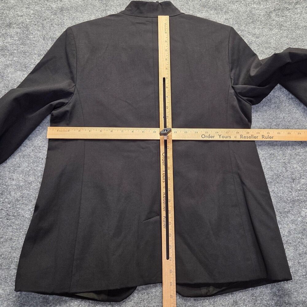Old Navy Blazer Womens Large Black Single Button Lined Workwear Career Office - Picture 8 of 8